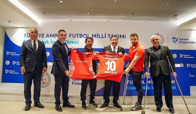 Yatırım Finansman Ampute Futbol Milli Takımına sponsor oldu