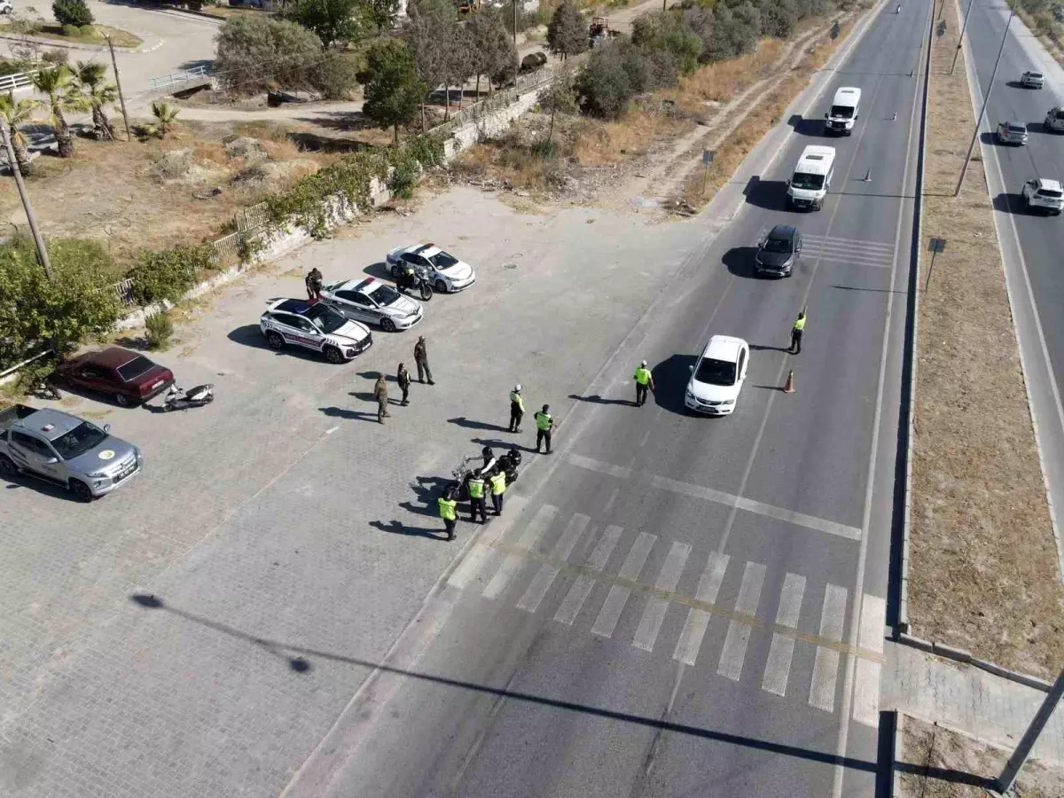 Çine’de Motosiklet Denetimi