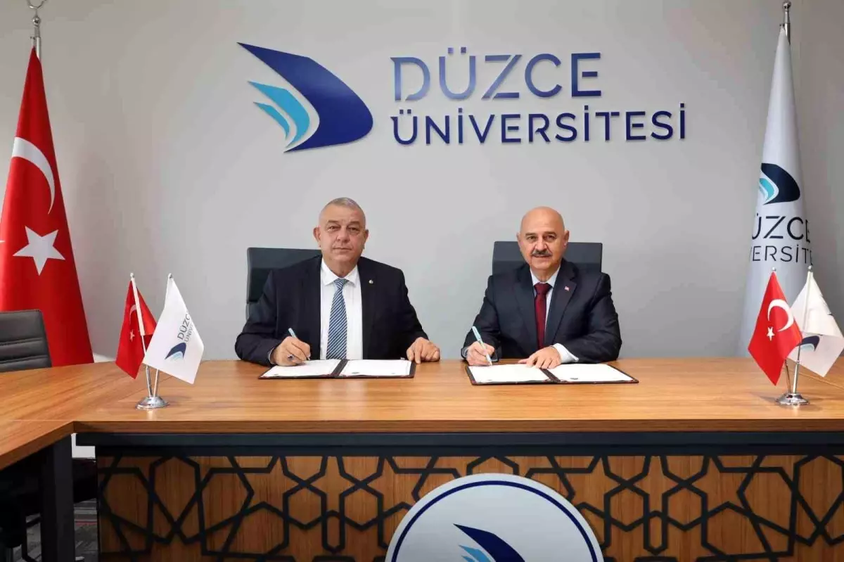 Düzce Üniversitesi ve DTSO’dan Eğitim Protokolü