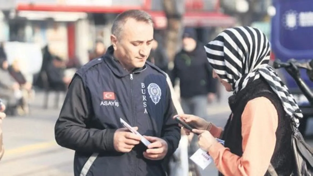 Bursa İl Emniyet Müdürlüğü’nden KADES atağı